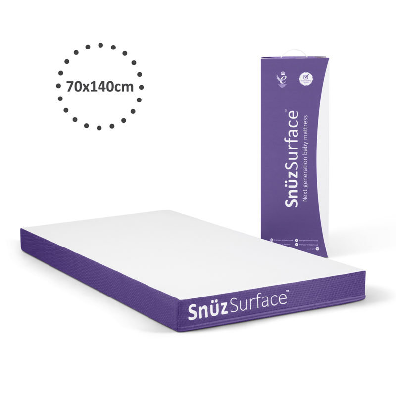 SnuzSurface Adaptable Cot Bed Mattress - 70x140 (Cotbed)