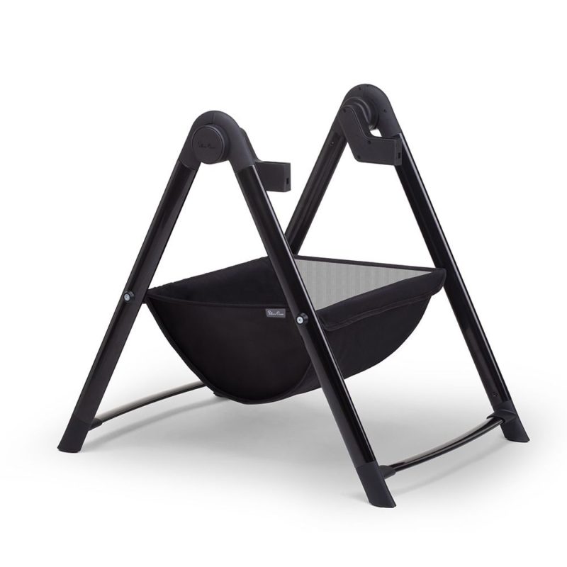 Silver Cross Wave Carrycot Stand Black