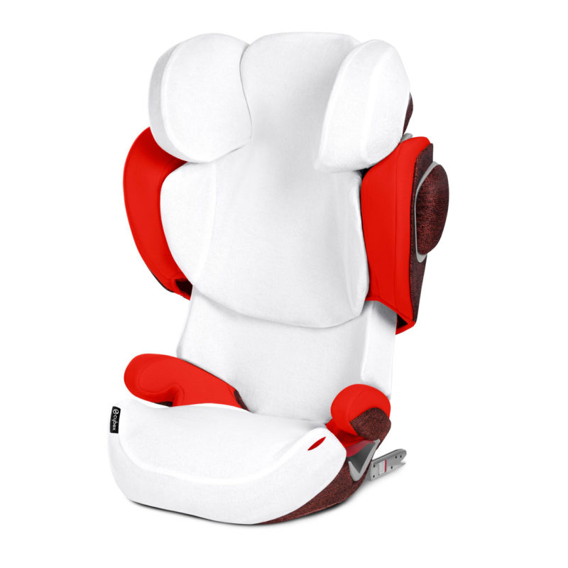 Cybex SOLUTION Z-Fix Summer Cover White