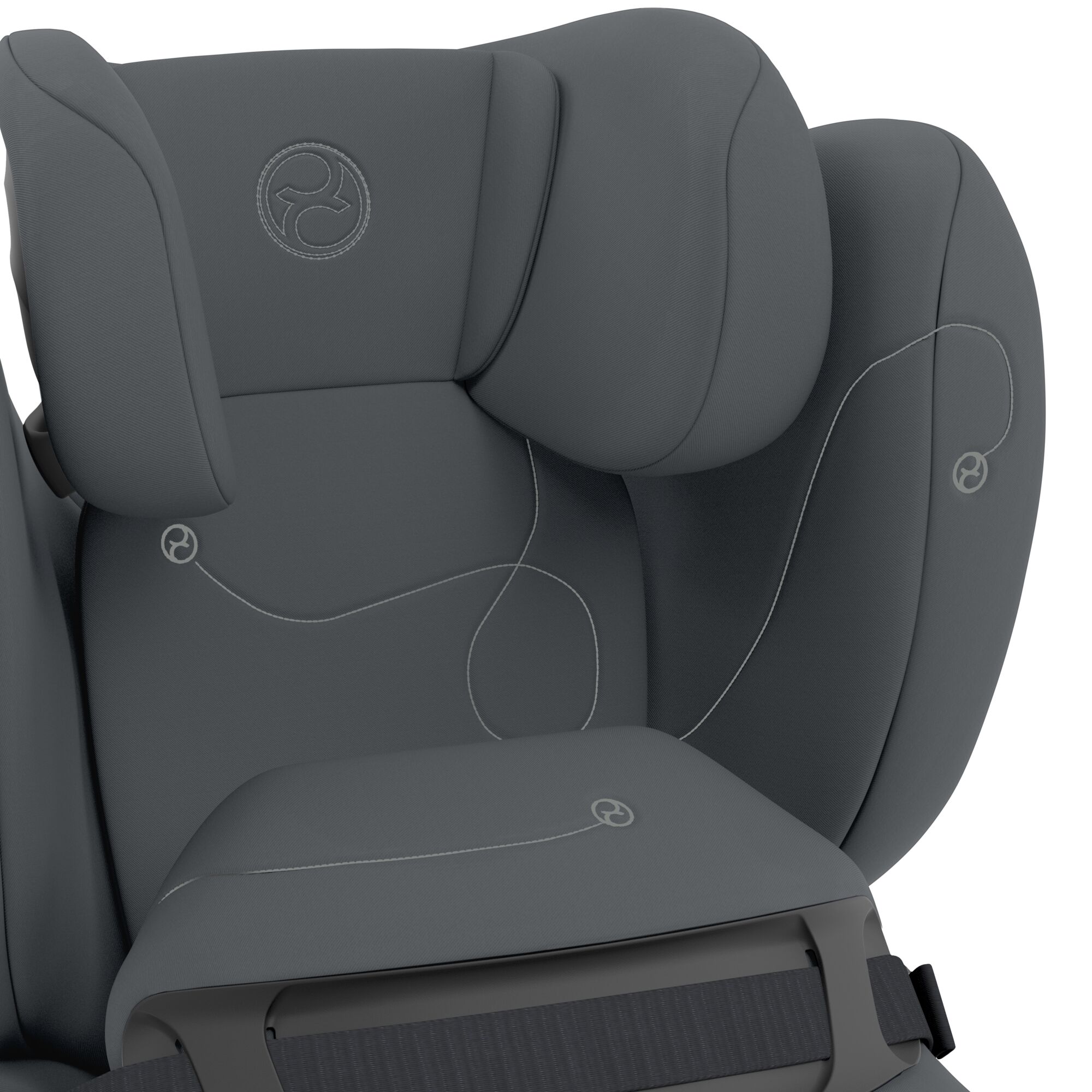 Cybex Solution G i-Fix car seat 100-150cm, Seashell Beige