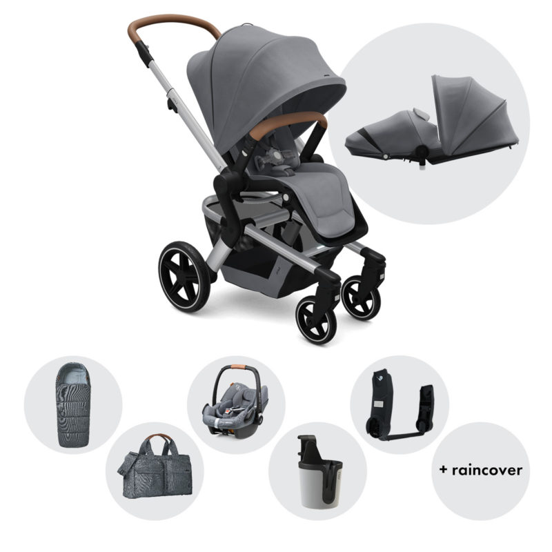 Joolz Hub+ with Cocoon and Car Seat and Accessories