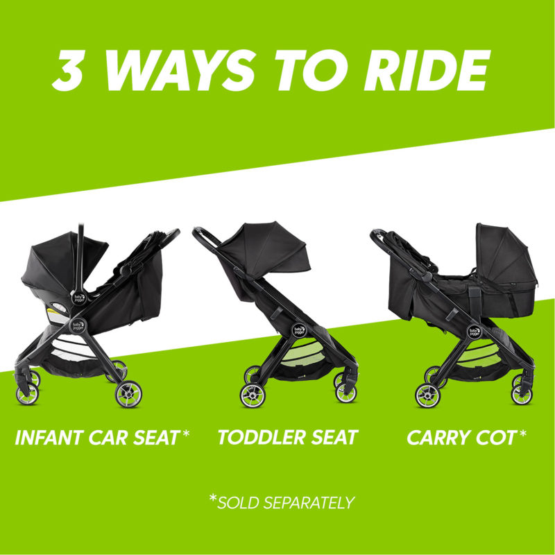 Compatible with carrycot or car seat