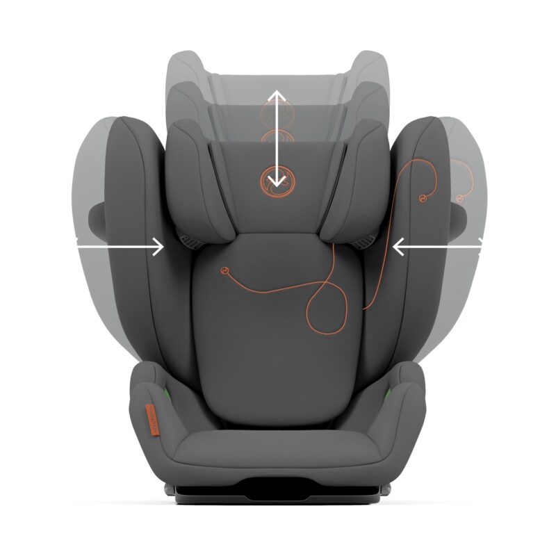 Cybex Solution G i-Fix Car Seat - Lava Grey (6)