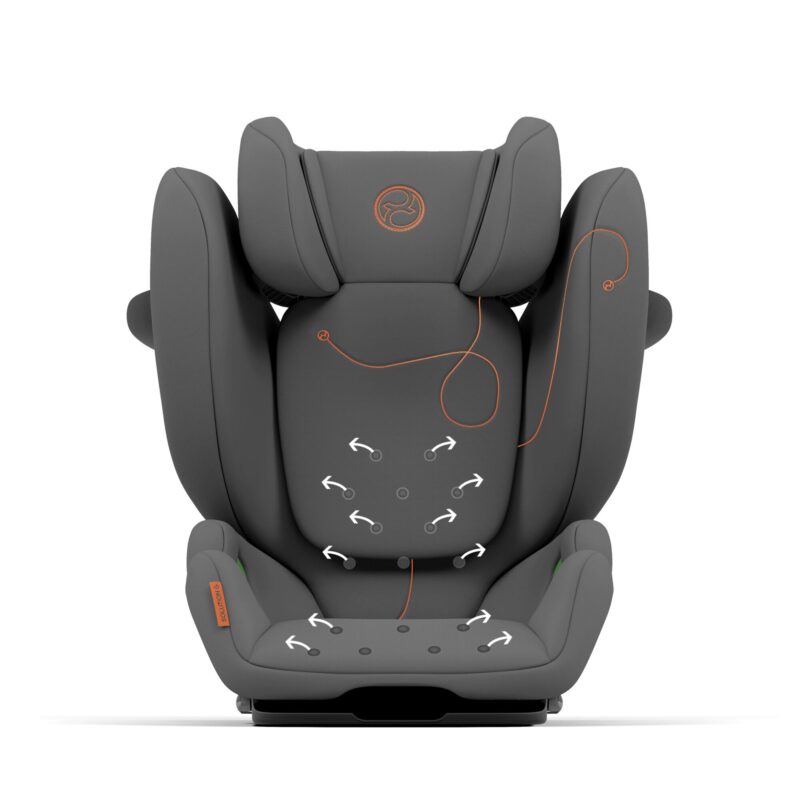 Cybex Solution G i-Fix Car Seat - Lava Grey (7)