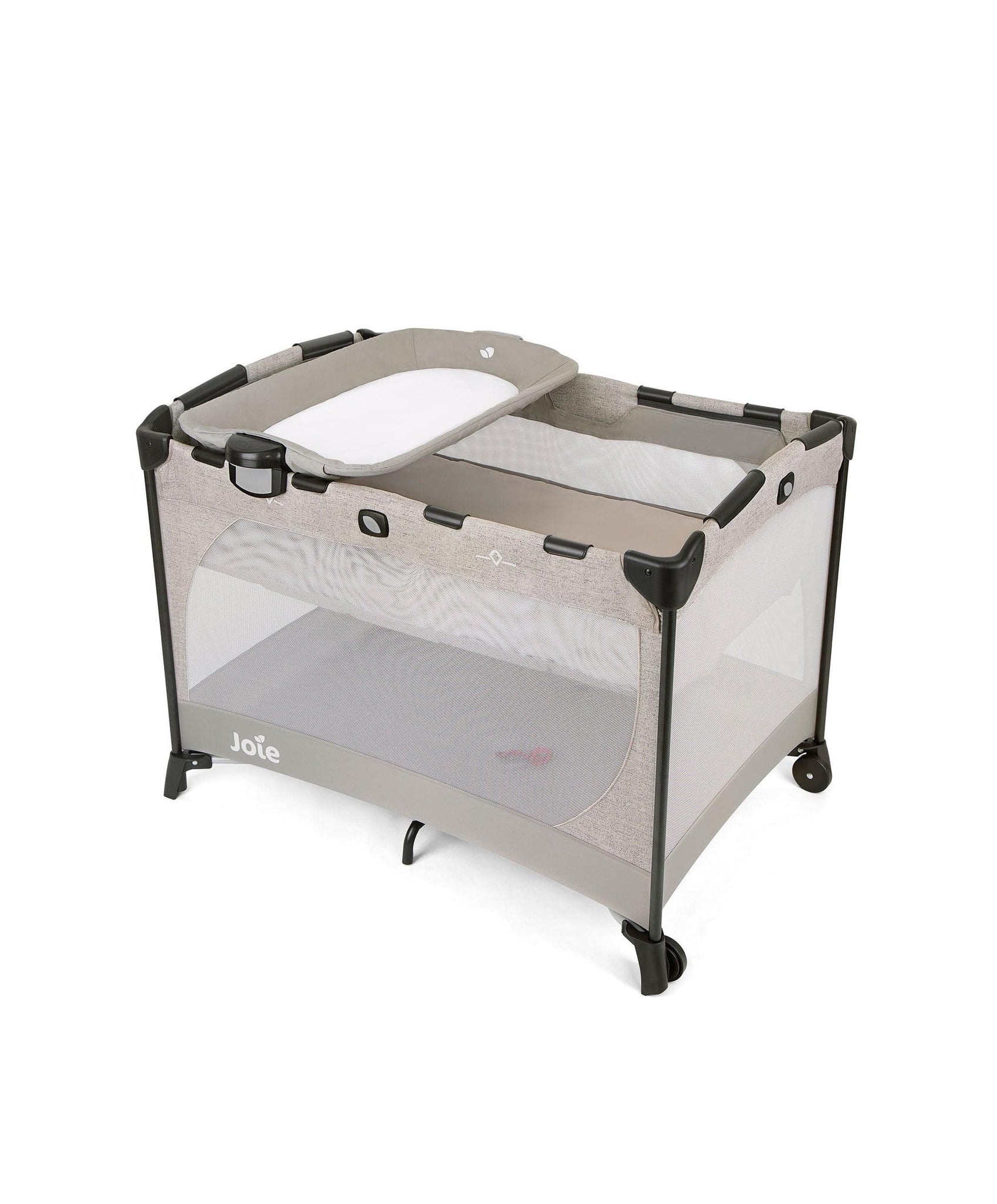 joie-travel-cots-commuter-change-trade-travel-cot-speckled-grey