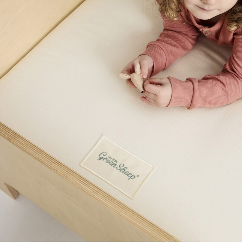 Little Green Organic Cot and Cotbed Mattress