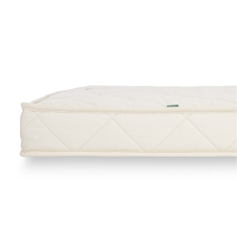 Little Green Sheep Natural Twist Cot and Cotbed Mattress