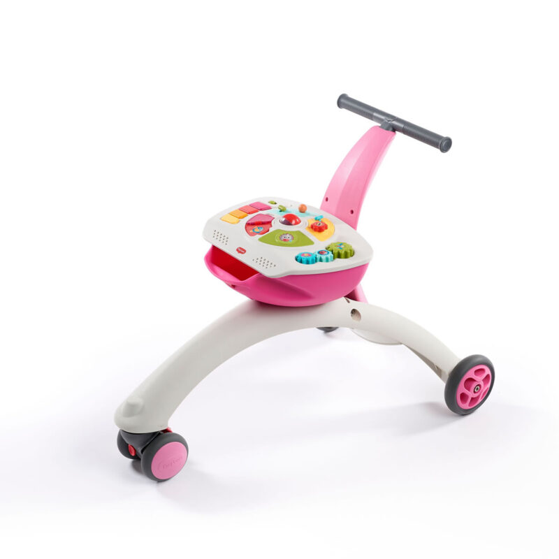 Tiny Love 5-in-1 Walk Behind and Ride On Pink (4)