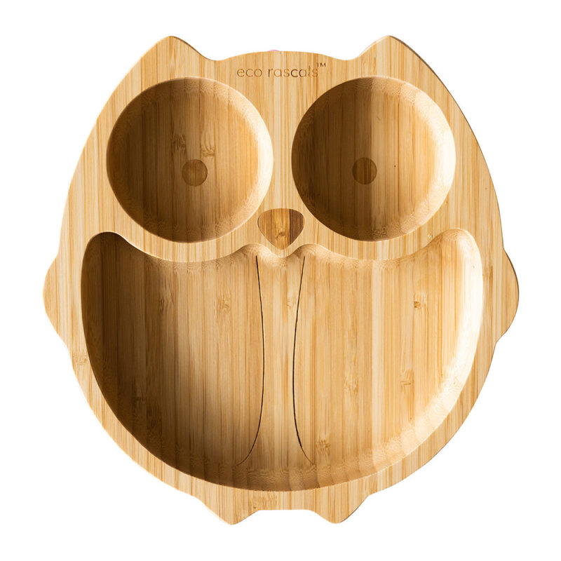 Bamboo Owl plate
