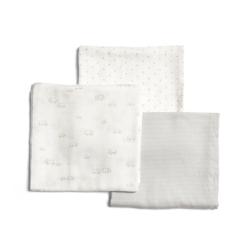 Mamas & Papas Welcome To The World Muslin Squares - 3 Pack