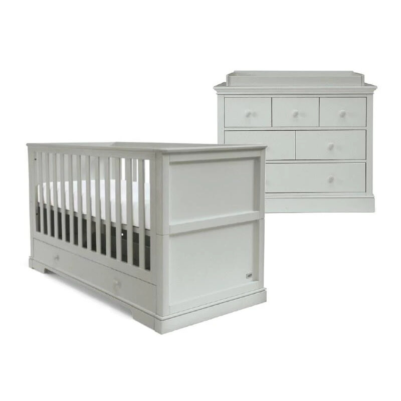 Mamas & Papas Oxford 2 Piece Furniture Set with Cotbed and Dresser