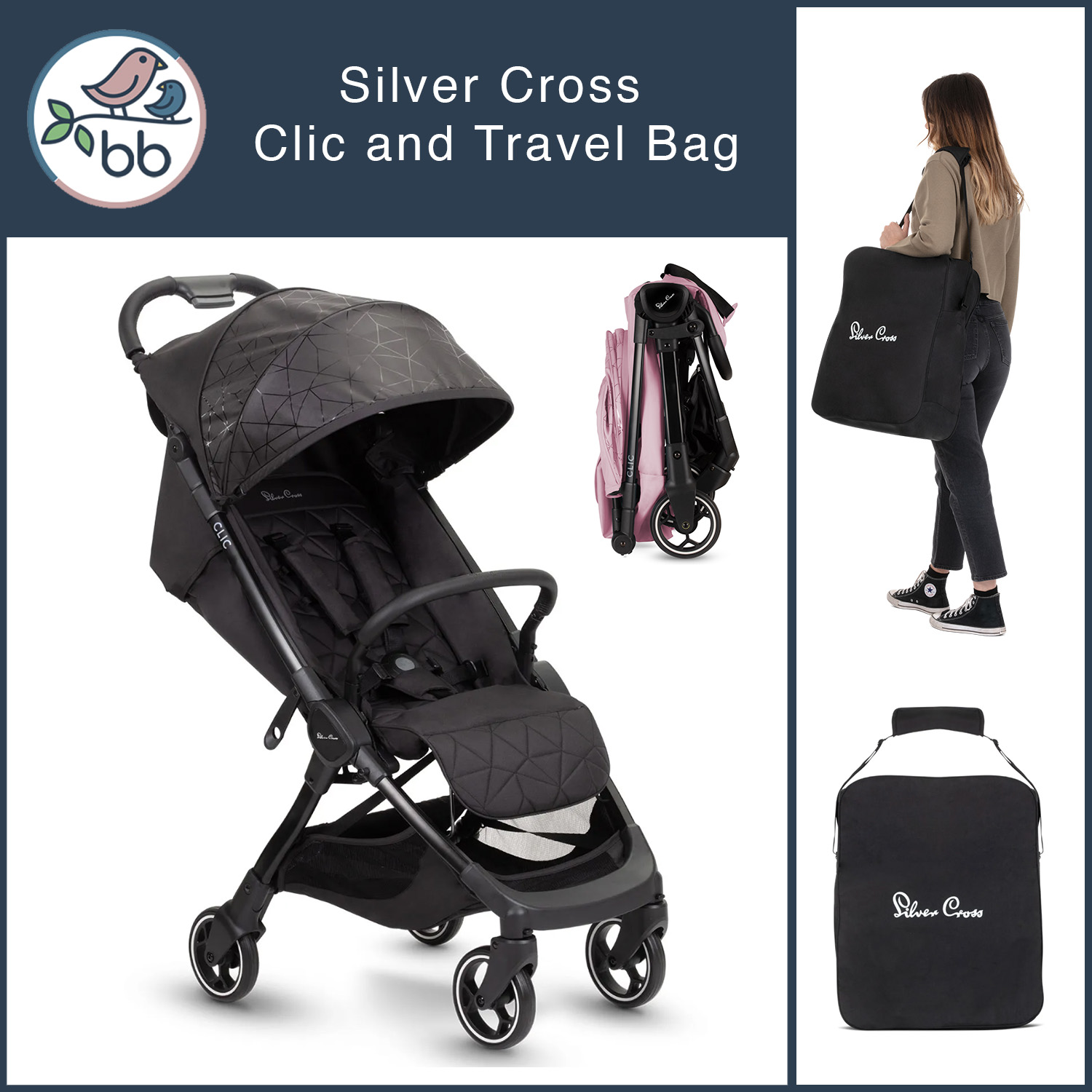 silver cross buggy travel bag