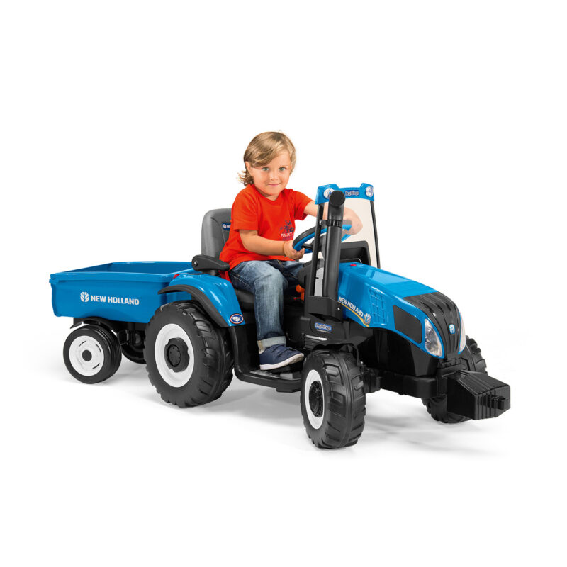 Peg Perego New Holland T8 with Trailer