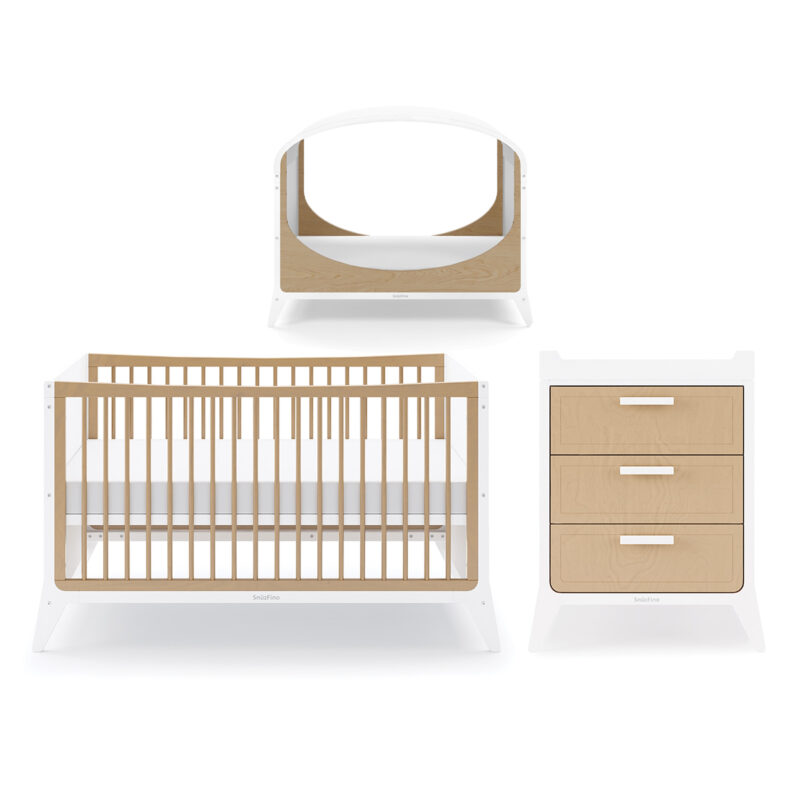 SnuzFino 2 Piece Nursery Furniture Set and Toddler Kit