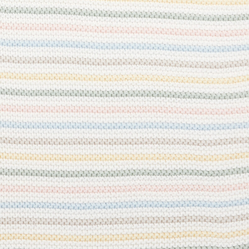 Mamas & Papas Knitted Blanket - Soft Pastel