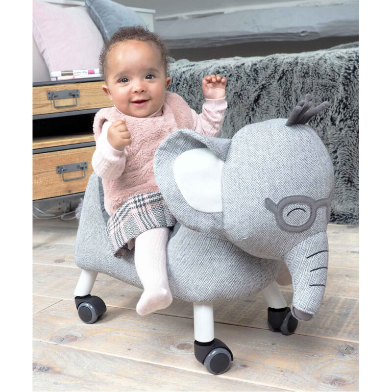 Little Bird Told Me Cuthbert Elephant Ride On Toy
