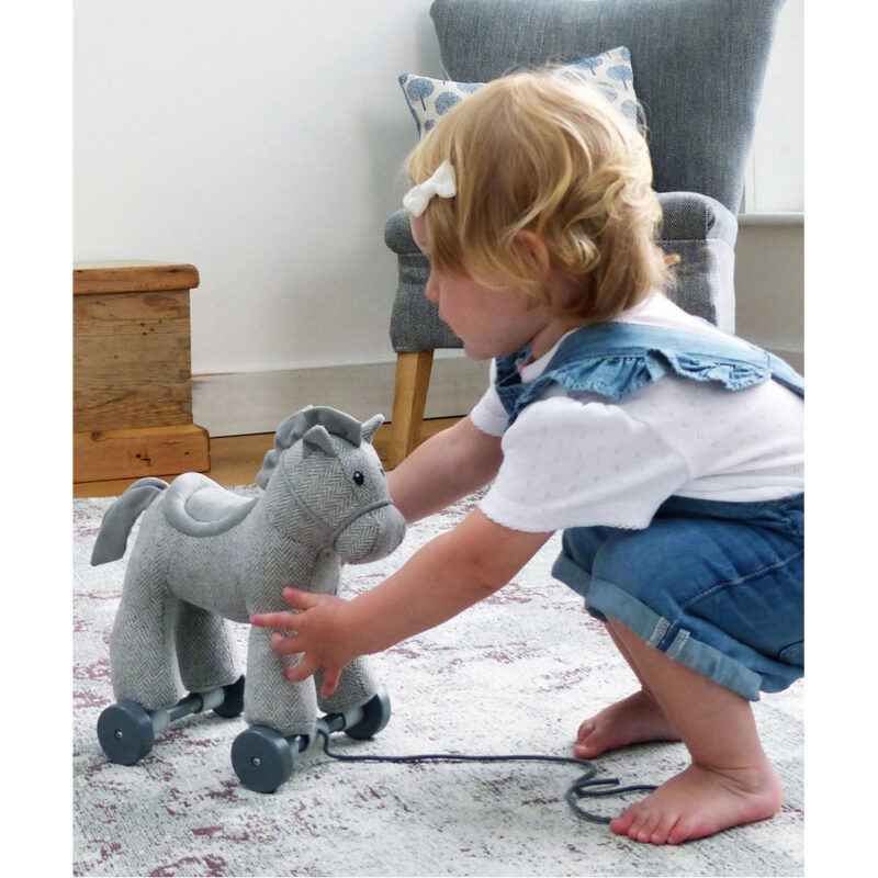 Little Bird Told Me Stirling Horse Pull Along Toy