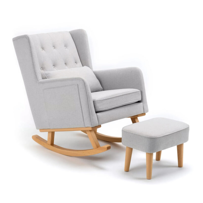BabyMore Lux Nursing Chair with Footstool