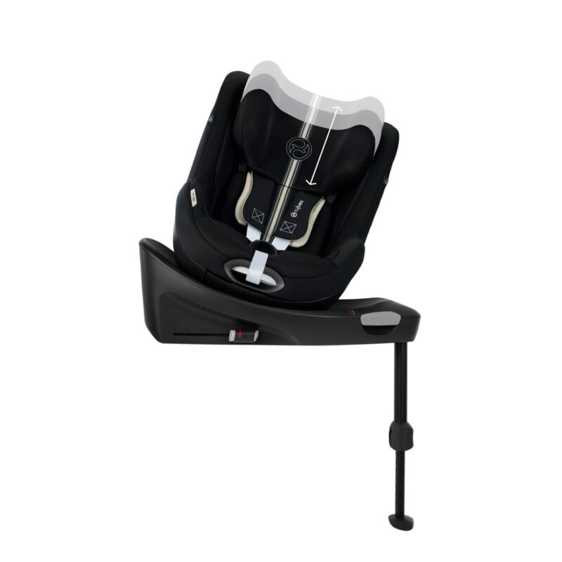 Cybex Sirona G i-Size Car Seat - PLUS Moon Black (4)