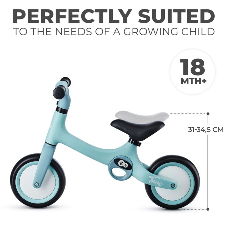 Kinderkraft Balance Bike TOVE - Summer Mint (2)