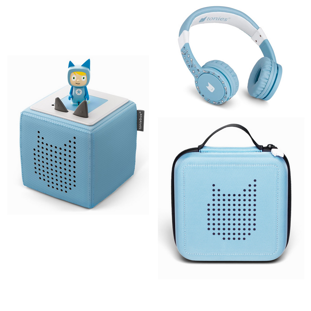 Tonies Green Toniebox Starter Set Headphones + Case US Release Brand New  Gift