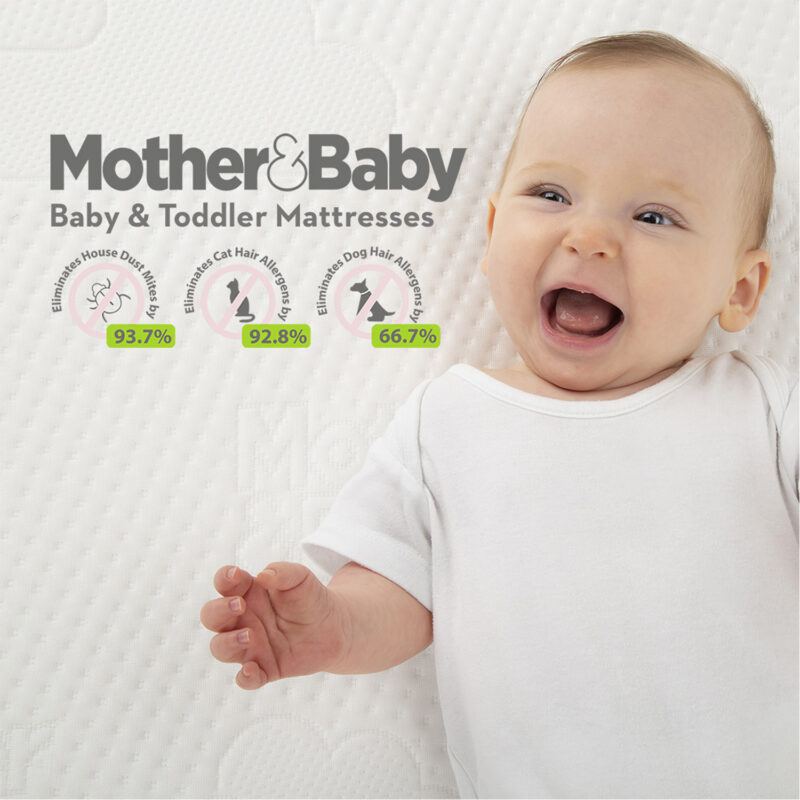 CuddleCo Mother&Baby First Gold Anti Allergy Foam Mattress (3)