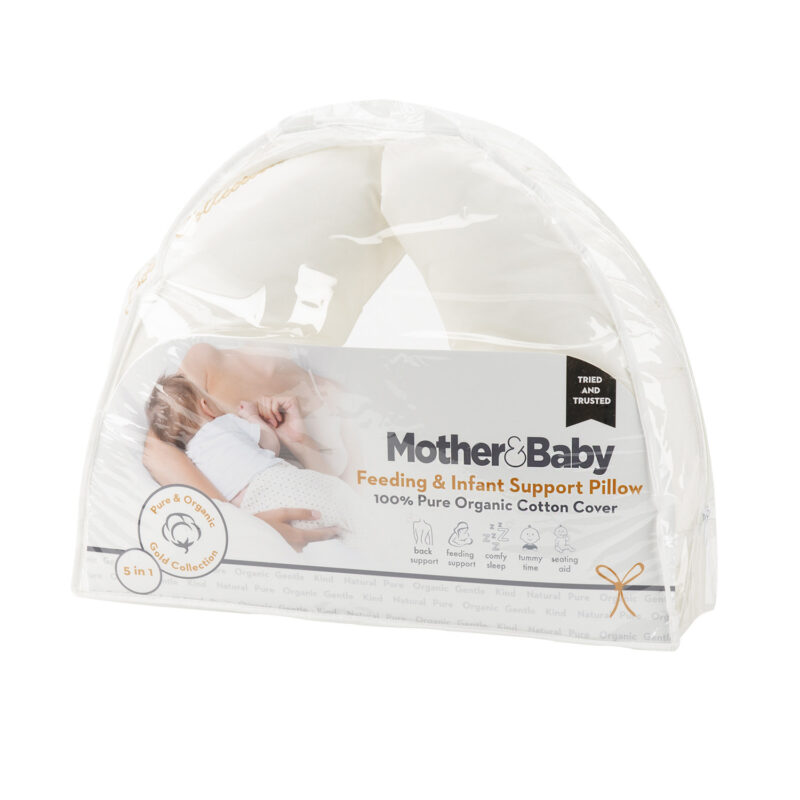 CuddleCo Mother&Baby Organic Cotton Feeding and Infant Support Pillow (3)
