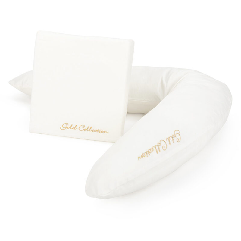 CuddleCo Mother&Baby Organic Cotton Support Pillow and Wedge Set