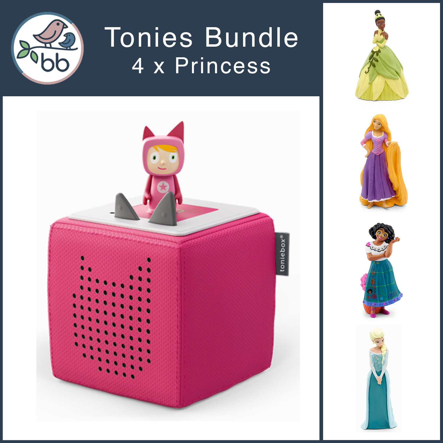 Tonies Disney Princess and the Frog Tonie Audio Play Figurine