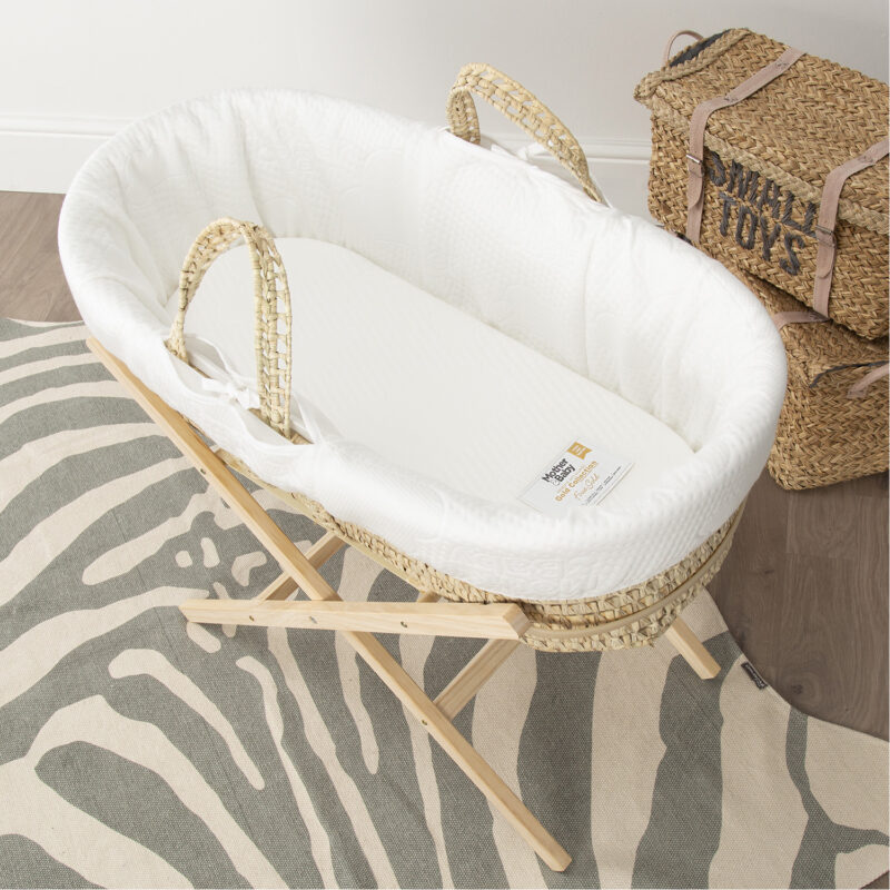 mother and baby first gold anti allergy foam moses basket asp 002