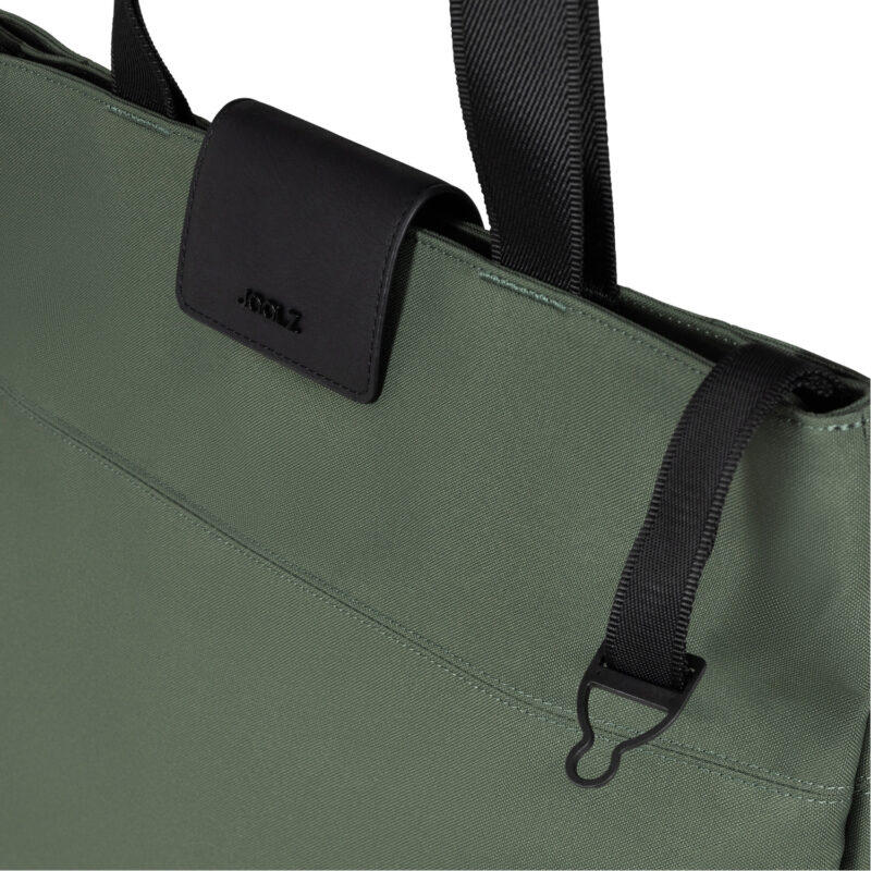 Joolz Changing Bag Close up Forest green