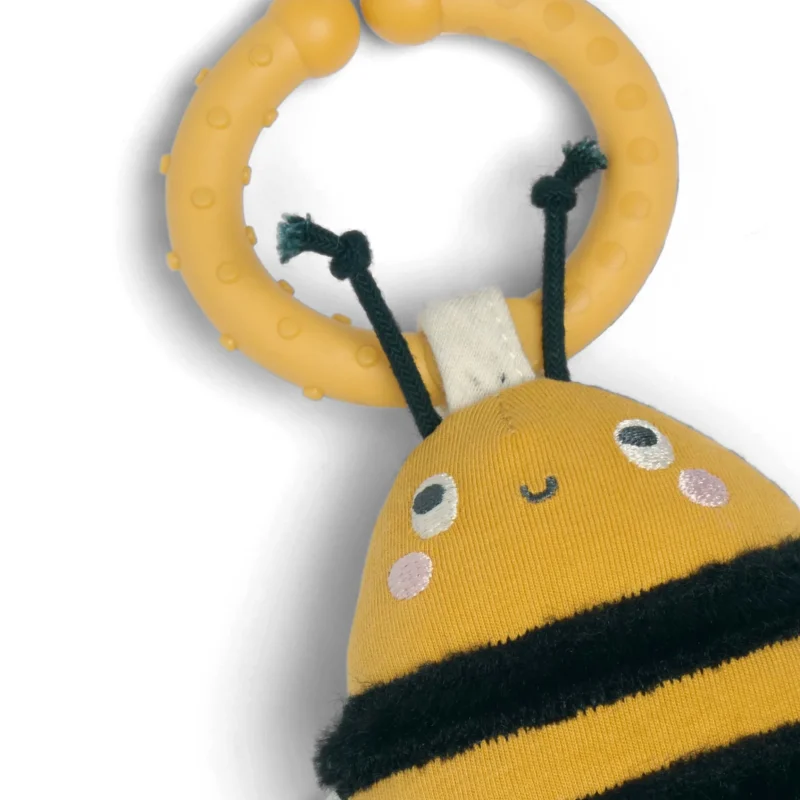 Grateful Garden Multi Linkie Bee Teething Toy