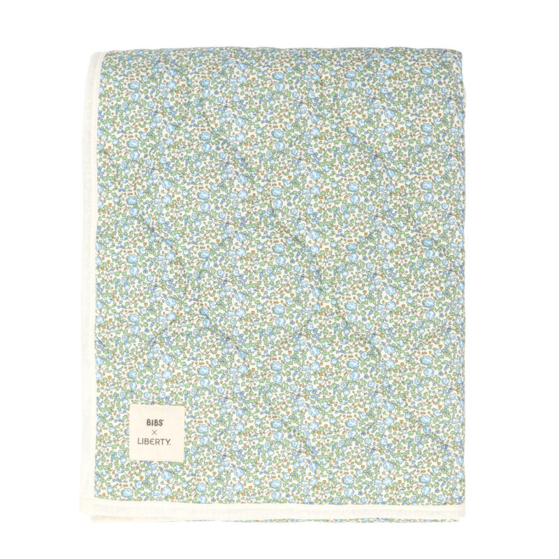 Liberty Quilted Blanket Eloise Ivory