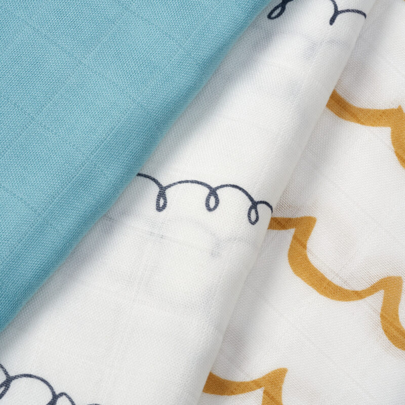 Muslin Swaddles Wraps - Our Planet 5