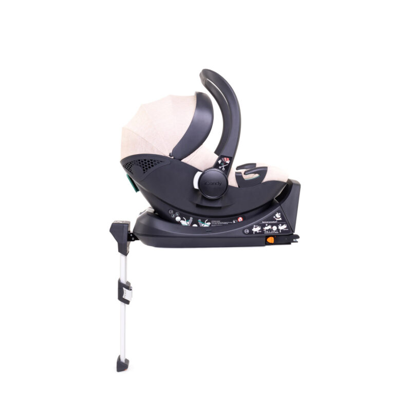 iCandy Cocoon Car Seat and Base Latte 2