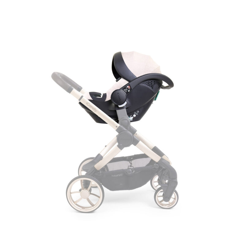 iCandy Cocoon Car Seat and Base Latte 5