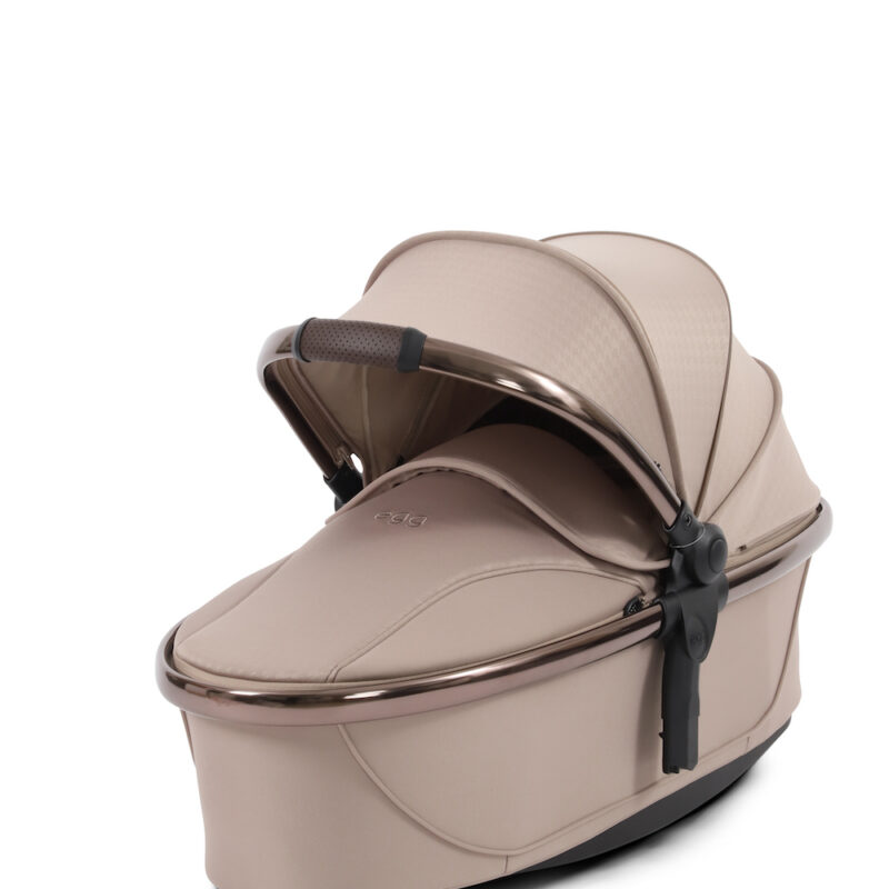 egg3_Houndstooth_Almond_Carrycot_Hood_Extended